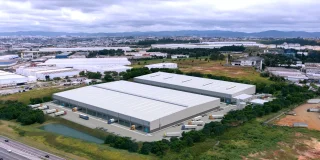 Condomínio Guarulhos Business Park em vista aérea