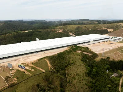 Vista aérea do Condomínio Golgi Cajamar.